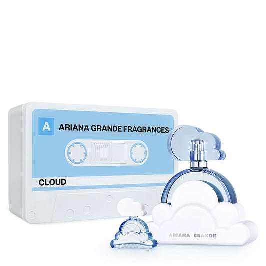 Ariana Grande   EXA Sharks | 50ml Eau De Parfum | miniature parfum | fan-favorite | holiday adventures | trip | smell delicious | feel uplifted | cute keepsake tin | ideal gift | loved one.